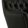 Poltrona Decorativa Capitone Sasha Pes Madeira Courino TCS 724 MOLL