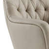 Poltrona Decorativa Capitone Sasha Pes Madeira Courino TCS 725 MOLL