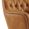 Poltrona Decorativa Capitone Sasha Pes Madeira Courino TCS 727 MOLL