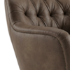 Poltrona Decorativa Capitone Sasha Pes Madeira Courino TCS 729 MOLL