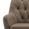Poltrona Decorativa Capitone Sasha Pes Madeira Courino TCS 729 MOLL