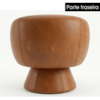 Poltrona Decorativa Cave Base Giratoria Courino TCS 727 MOLL