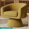 Poltrona Decorativa Cave Base Giratoria Linho Color Trend TCA 300 MOLL
