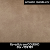 Poltrona Decorativa Iris Pes Madeira Courino TCS 729 MOLL