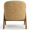 Poltrona Decorativa Iris Pes Madeira Linho Color Trend TCA 219 MOLL