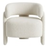 Poltrona Decorativa Lume Pes Madeira Boucle TCE 1010 MOLL
