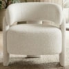Poltrona Decorativa Lume Pes Madeira Boucle TCE 1010 MOLL