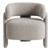 Poltrona Decorativa Lume Pes Madeira Boucle TCE 1018 MOLL