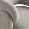 Poltrona Decorativa Lume Pes Madeira Boucle TCE 1018 MOLL