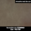 Poltrona Decorativa Lume Pes Madeira Courino TCS 729 MOLL