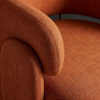 Poltrona Decorativa Lume Pes Madeira Linho Color Trend TCA 303 MOLL