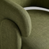 Poltrona Decorativa Lume Pes Madeira Linho Color Trend TCA 307 MOLL