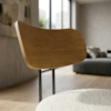 Poltrona Decorativa Luna Base Fixa Boucle TCE 1010 MOLL