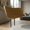 Poltrona Decorativa Luna Base Fixa Boucle TCE 1018 MOLL