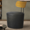 Poltrona Decorativa Luna Base Fixa Courino TCS 724 MOLL