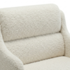 Poltrona Decorativa Madri Pes Madeira Boucle TCE 1010 MOLL