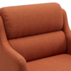 Poltrona Decorativa Madri Pes Madeira Linho Color Trend TCA 303 MOLL