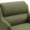 Poltrona Decorativa Madri Pes Madeira Linho Color Trend TCA 307 MOLL