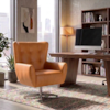 Poltrona Decorativa Malta Base Giratoria Courino TCS 727 MOLL