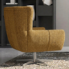 Poltrona Decorativa Malta Base Giratoria Linho Color Trend TCA 219 MOLL