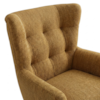 Poltrona Decorativa Malta Base Giratoria Linho Color Trend TCA 219 MOLL