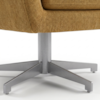 Poltrona Decorativa Malta Base Giratoria Linho Color Trend TCA 219 MOLL