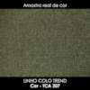 Poltrona Decorativa Malta Base Giratoria Linho Color Trend TCA 307 MOLL
