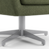 Poltrona Decorativa Malta Base Giratoria Linho Color Trend TCA 307 MOLL