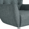 Poltrona Decorativa Malta Base Giratoria Linho TCS 718 MOLL