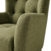 Poltrona Decorativa Malta Base Madeira Linho Color Trend TCA 307 MOLL