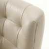 Poltrona Decorativa Malta Pes Ferro Courino TCS 725 MOLL