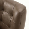 Poltrona Decorativa Malta Pes Ferro Courino TCS 729 MOLL