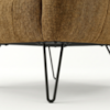 Poltrona Decorativa Malta Pes Ferro Linho Color Trend TCA 219 MOLL