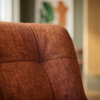 Poltrona Decorativa Malta Pes Ferro Linho Color Trend TCA 303 MOLL