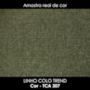 Poltrona Decorativa Malta Pes Ferro Linho Color Trend TCA 307 MOLL