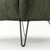 Poltrona Decorativa Malta Pes Ferro Linho Color Trend TCA 307 MOLL