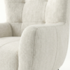 Poltrona Decorativa Malta Pes Ferro Linho TCS 701 MOLL