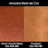 Poltrona Decorativa Maya Base Giratoria Linho Color Trend E Courino TCA 303 TCS 727 MOLL