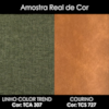 Poltrona Decorativa Maya Base Giratoria Linho Color Trend E Courino TCA 307 TCS 727 MOLL