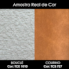 Poltrona Decorativa Maya Pes Madeira Boucle E Courino TCE 1010 TCS 727 MOLL