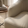 Poltrona Decorativa Naomi Base Giratoria Courino TCS 725 MOLL