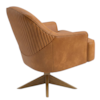 Poltrona Decorativa Naomi Base Giratoria Courino TCS 727 MOLL