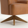 Poltrona Decorativa Naomi Base Giratoria Courino TCS 727 MOLL