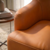 Poltrona Decorativa Naomi Base Giratoria Courino TCS 727 MOLL