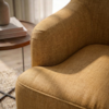 Poltrona Decorativa Naomi Base Giratoria Linho Color Trend TCA 219 MOLL