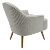 Poltrona Decorativa Naomi Pes Madeira Boucle TCE 1018 MOLL