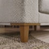 Poltrona Decorativa Oasis Pes Madeira Boucle TCE 1018 MOLL