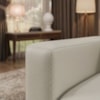 Poltrona Decorativa Oasis Pes Madeira Courino TCS 725 MOLL