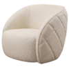 Poltrona Decorativa Organica Essence Base Fixa Boucle TCE 1010 MOLL