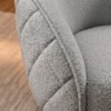 Poltrona Decorativa Organica Essence Base Fixa Boucle TCE 1018 MOLL